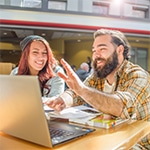 sober living | Real Recovery Education Opportunities at the University of South Florida students collaborating studying