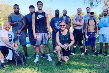 staff | Real Recovery Sober Living footbal tournament against our sober homes