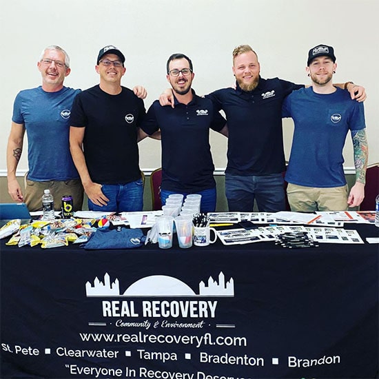 sober living | Real Recovery Sober Living staff recovery convention