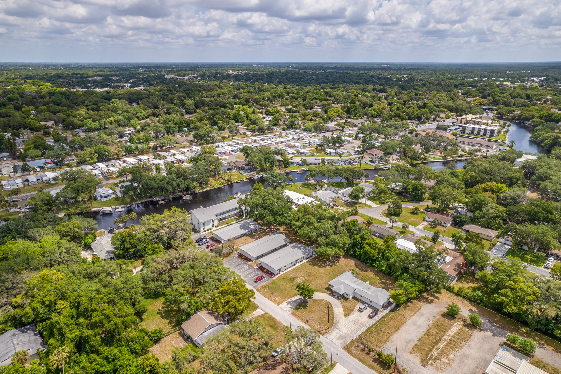 new port richey | 5548 La Salle CtNew Port Richey Aerial 2
