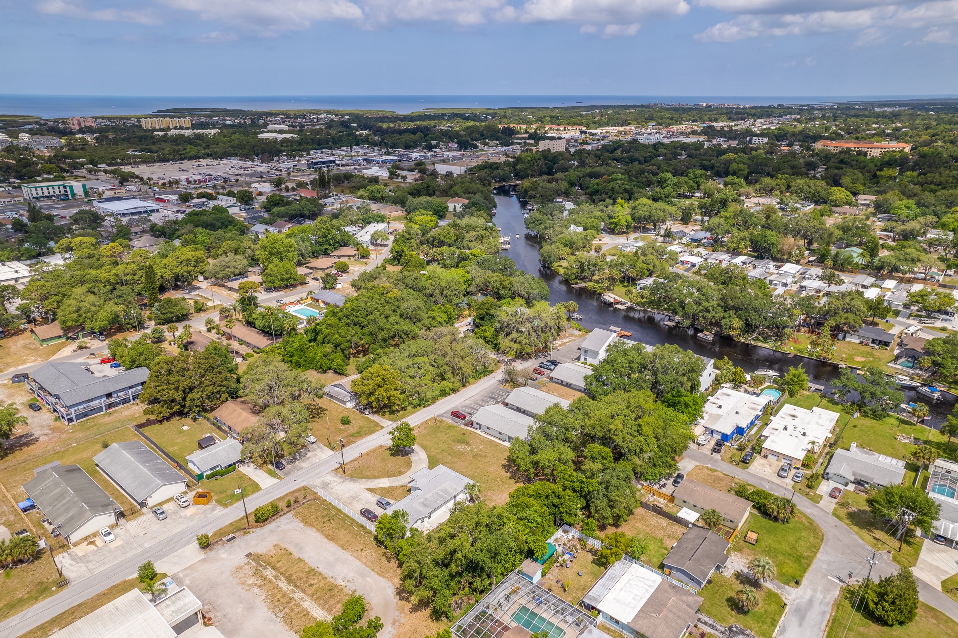new port richey | 5548 La Salle CtNew Port Richey Aerial 4
