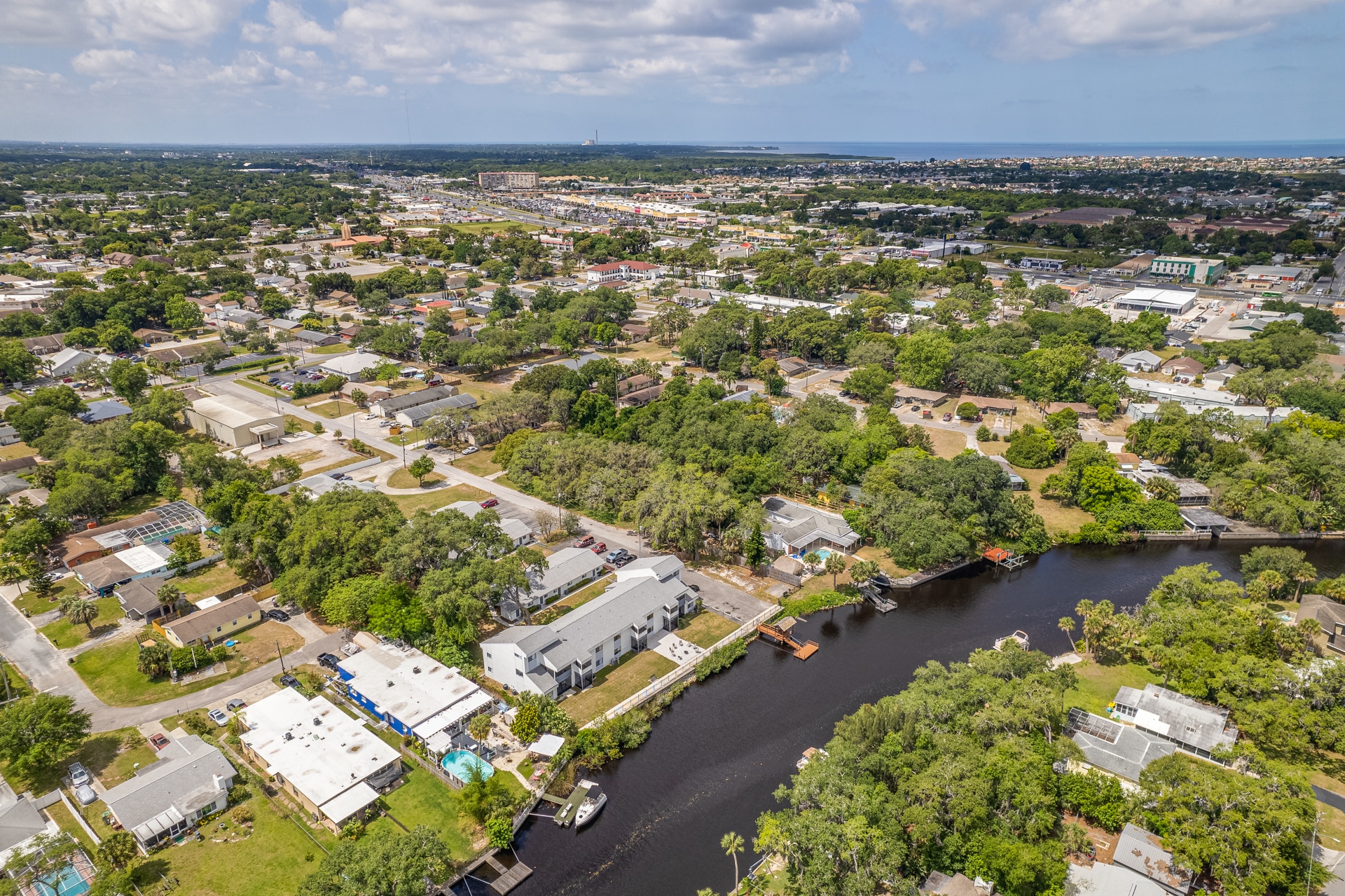 new port richey | 5548 La Salle CtNew Port Richey Aerial 6